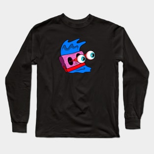 screen printing shocked Long Sleeve T-Shirt